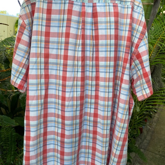 U.S. POLO Association New York Men’s 2X Plaid Buttoned Down Shirt - Picture 4 of 7